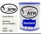 Preview: Land-Rover, Aleutian Silver Metallic, 1AN / MMC / 835: 1L Lackdose, von ATW Autoteile West.